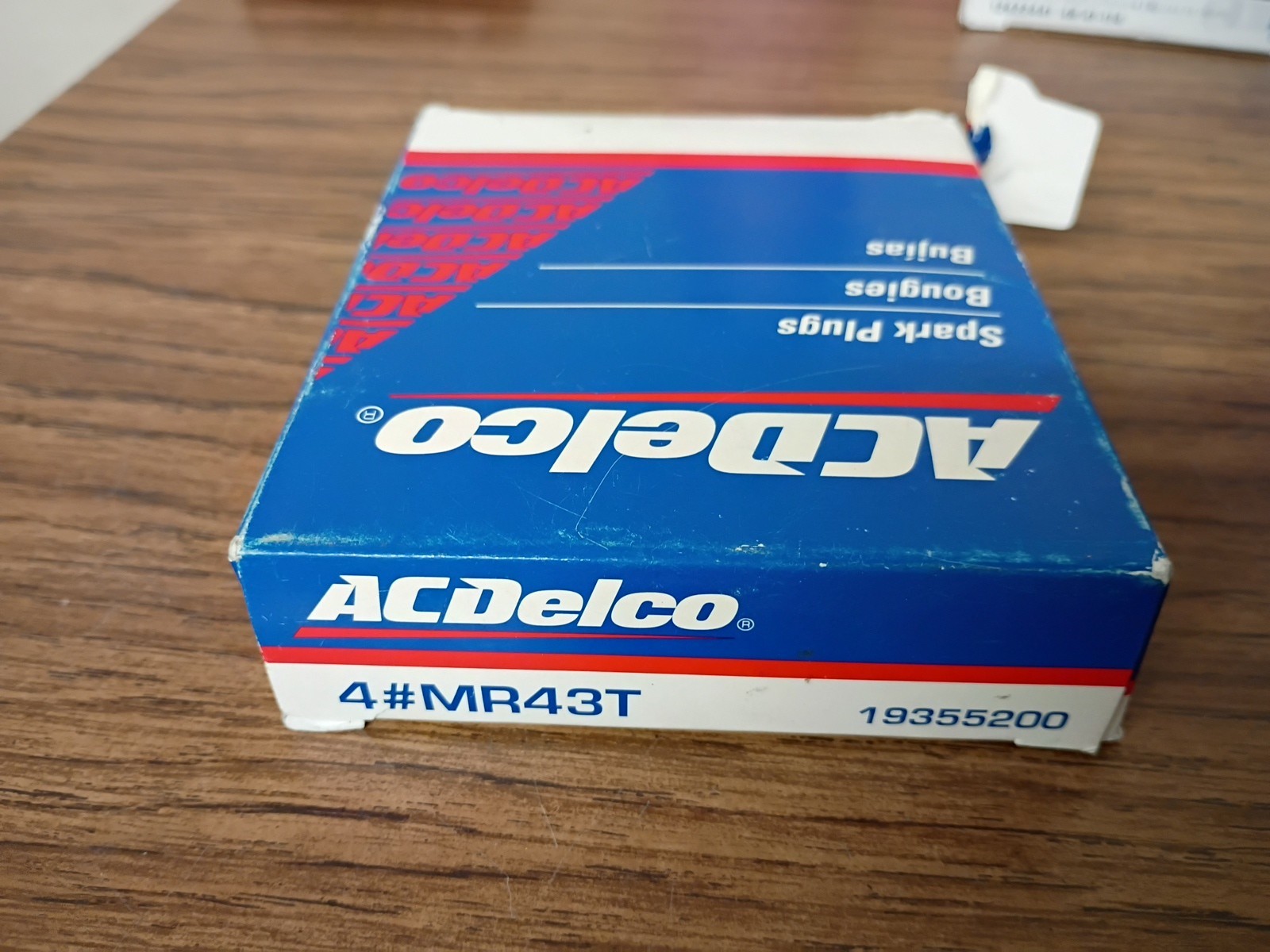 NEW GENUINE ACDelco Marine Spark Plugs MR43T 19355200 Set Of 4 AC Delco