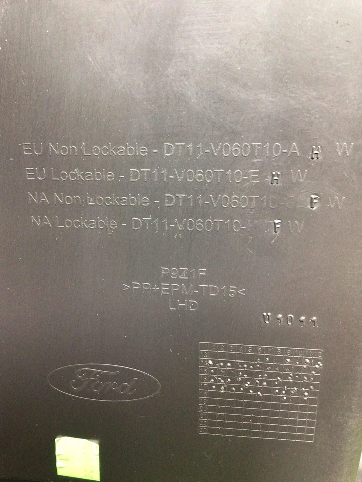 ✅ Compartimento de guantera Transit Connect 2018 PN:DT1Z-61060T10-GD OEM Foto 3 de 4