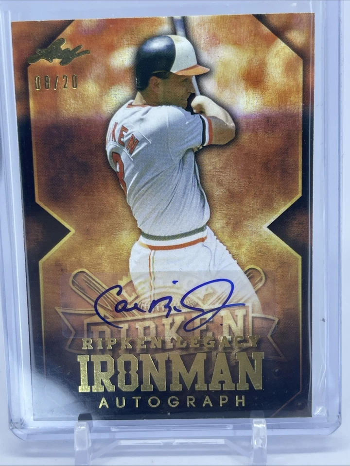 2014 Leaf Ironman Legacy Cal Ripken Jr Autograph 08/20 - Image 2 of 4