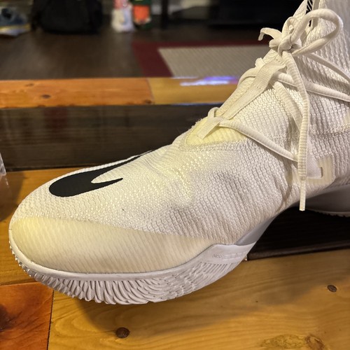 Zapatos de baloncesto Nike Zoom Shift 2 gris blanco AT3873-100 para hombre talla 17 EE. UU. - Imagen 5 de 21