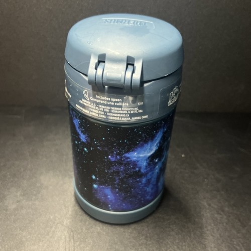 THERMOS FUNTAINER 16 Ounce Stainless Steel Vacuum Insulated Food Jar w/ Spoon - Picture 3 of 5