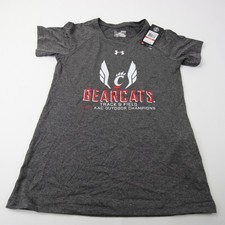 Cincinnati Bearcats Under Armour Short Sleeve Shirt Women's Dark Gray New