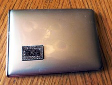 Silver Mondaine New York Compact with Bad Mirror # 20099