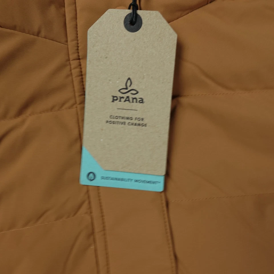 Chaqueta Prana Mujer Extra Grande Shiroma Puffer Down Abrigo Bomber Foto 3 de 4