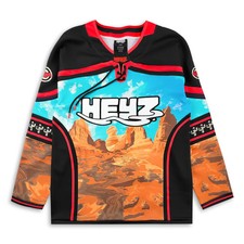 HEYZ - Heyz'd and Confused Hockey Jersey Triple Extra Large (3XL) EDM and Rave