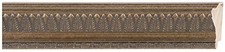 Picture Frame Moulding Wood 18Ft Bundle - Ornate Pewter Finish - 2.5" Width -