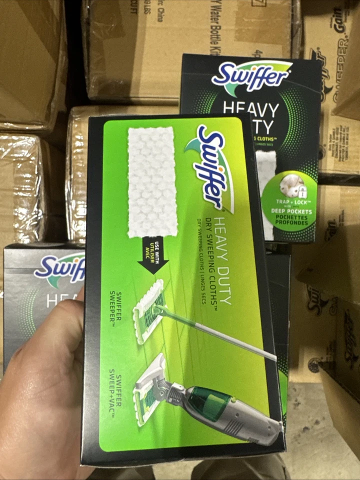 Paño de barrido Swiffer resistente seco bolsillos profundos 40 - Producto sellado Foto 3 de 3