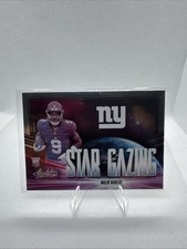 MALIK NABERS 2024 ABSOLUTE FOOTBALL ROOKIE STAR GAZING GIANTS RC Q4385