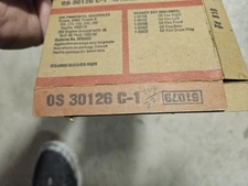 NORS FEL-PRO OS 30126 C-1 OIL PAN GASKET SET FOR 62-86 GM 6 CYL TRUCK