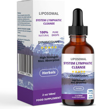 Lymphatic Certified Organic Drainage Drops Herbal Cleanse Support Supplement