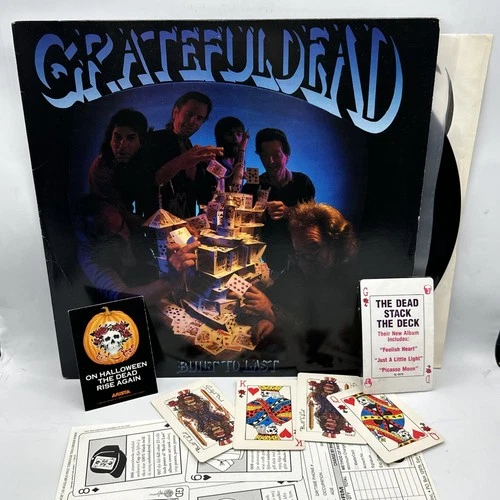 Grateful Dead - Built To Last 1989 US 1st Press w/Insert (VG+) Ultrasonic Clean