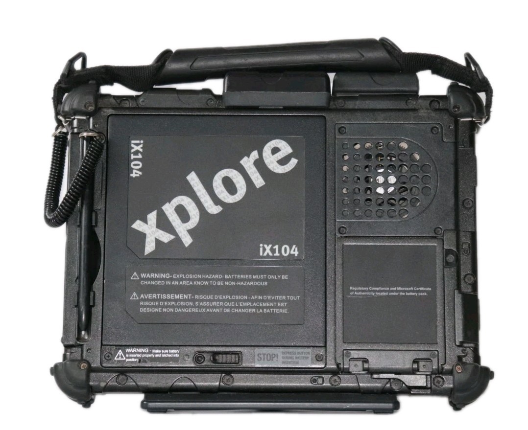 Zebra XPLORE TECHNOLOGIES ix104 Rugged-IP67 Dual-Mode Tablet