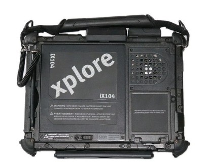 Zebra XPLORE TECHNOLOGIES ix104 Rugged-IP67 Dual-Mode Tablet