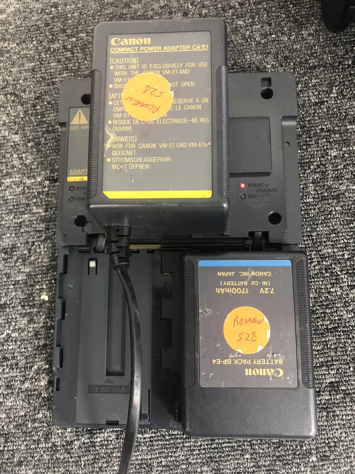 Vintage Canon Canovision 8 VM-E1 Camera Camcorder Video Recorder Tested - Image 4 of 4