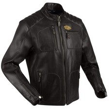 Segura Lewis Motorbike Motorcycle Leather Jacket Brown