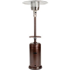 With Steel Table 48000 Btu Propane Hammered Bronze Hiland