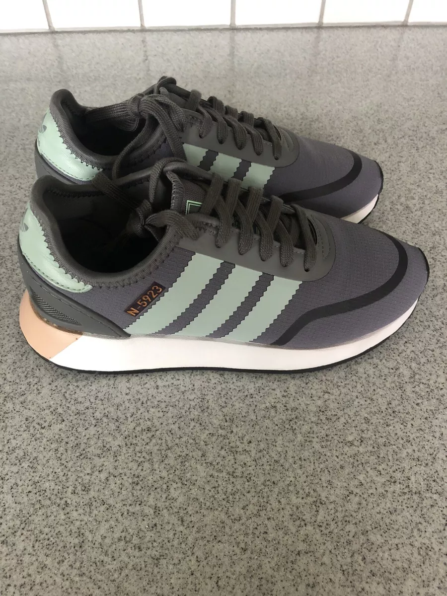 Alexander Graham Bell kor Anslået Women&#039;s Adidas Originals N-5923 Running Shoe Grey Four/Ash Green/White  Size 6 | eBay