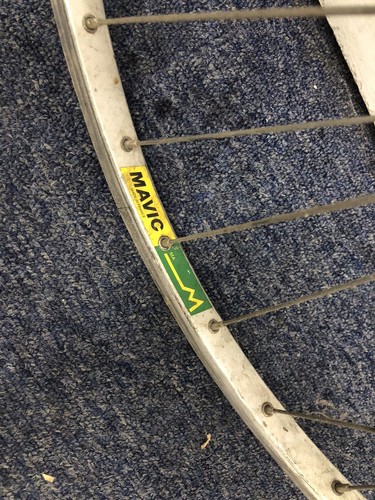 Mavic 700c Road Bike Alloy Double Wall 5 Speed Rear Wheel - Picture 3 of 5