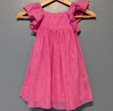 GIRLS CAT  JACK PINK TULLE DRESS Sz 12M
