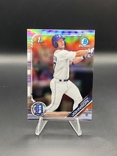 2019 BOWMAN CHROME DRAFT COOPER JOHNSON REFRACTOR 1ST #BDC-200 TIGERS 