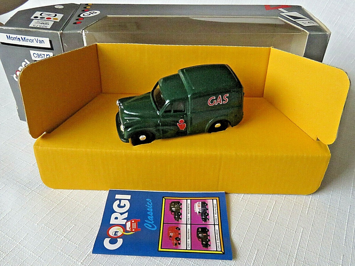 CORGI CLASSICS, C957/2, 1959 MORRIS MINOR VAN. GAS. BOXED | eBay