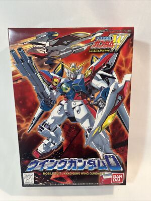 Bandai XXXG-00W0 Wing Gundam Zero Gunpla Model Kit NEW - Vintage