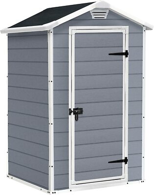Keter Gerätehaus Geräteschuppen Keter Manor 4x3 Gartenhaus 1.8 m Satteldach