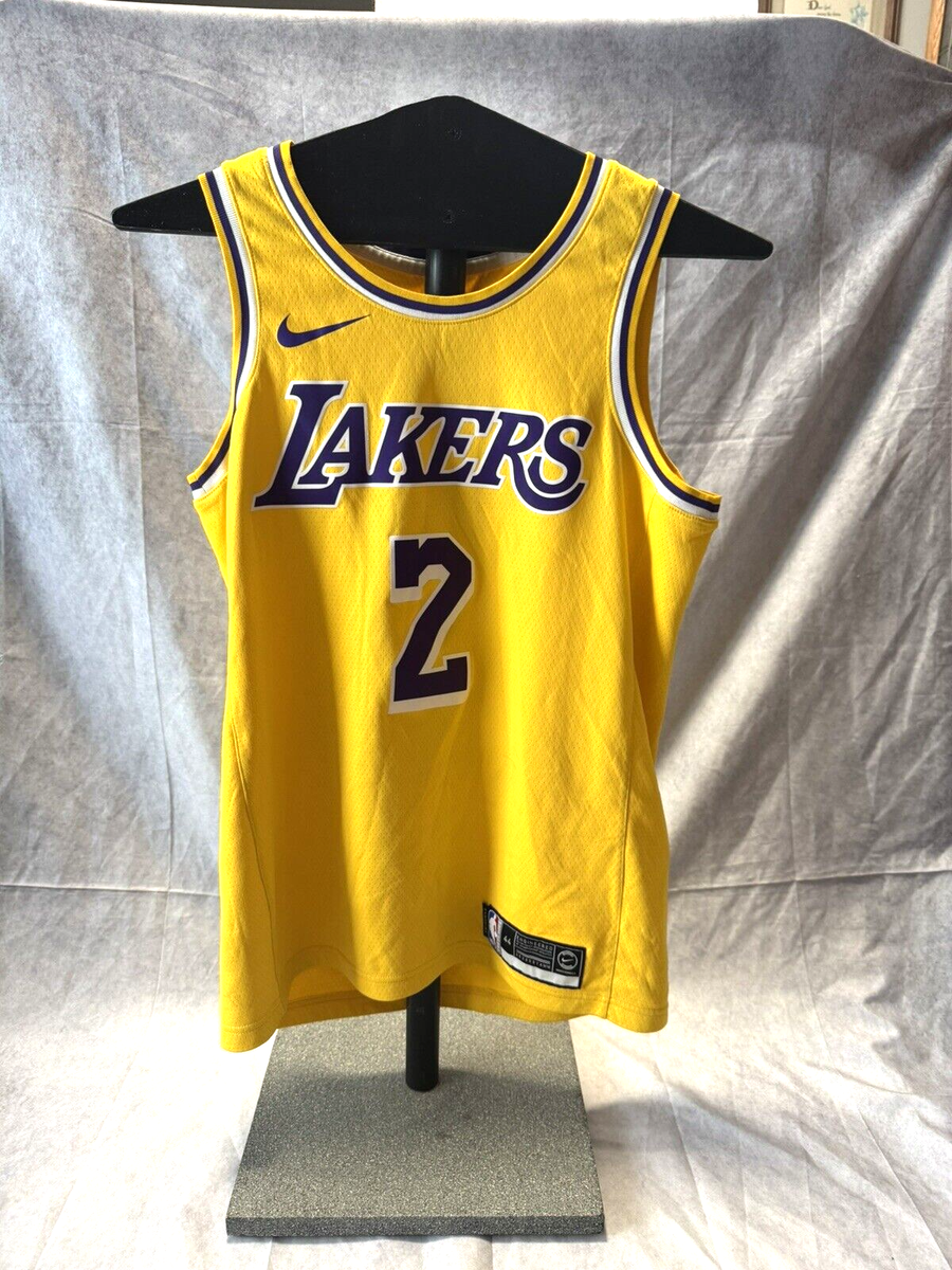Lonzo Ball #2 Los Angeles Lakers NBA Swingman Basketball