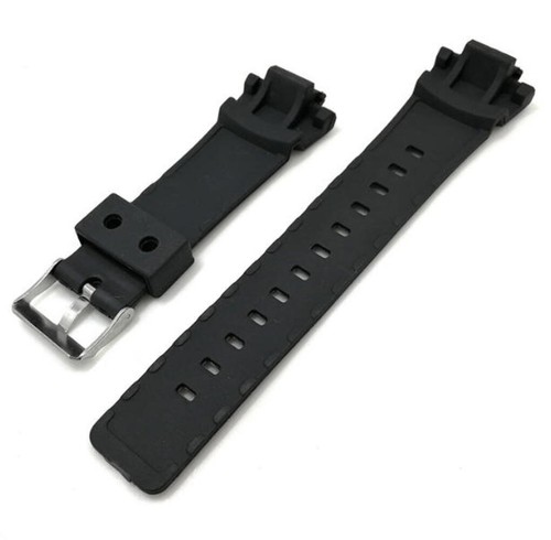 Casio G-Shock G-100 G-101 G200 Series Black Rubber Replacement Watch Band Strap - 第 4/4 張圖片