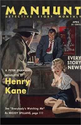 Manhunt, April 1953 (Paperback or Softback)