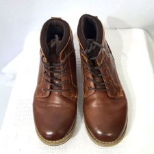 Max and Jake Boys Youth Childs Kids Shoe Size 5M Brown Boots Outdoor Footwear