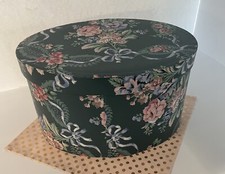 Hat Box-oval..Vintage..cardboard  S-1 