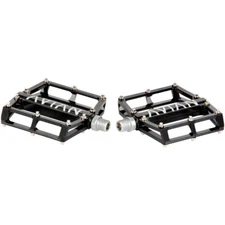 Avian Pariah Alloy Pro BMX Platform Pedal - 9/16" w/ Replaceable Pins Black