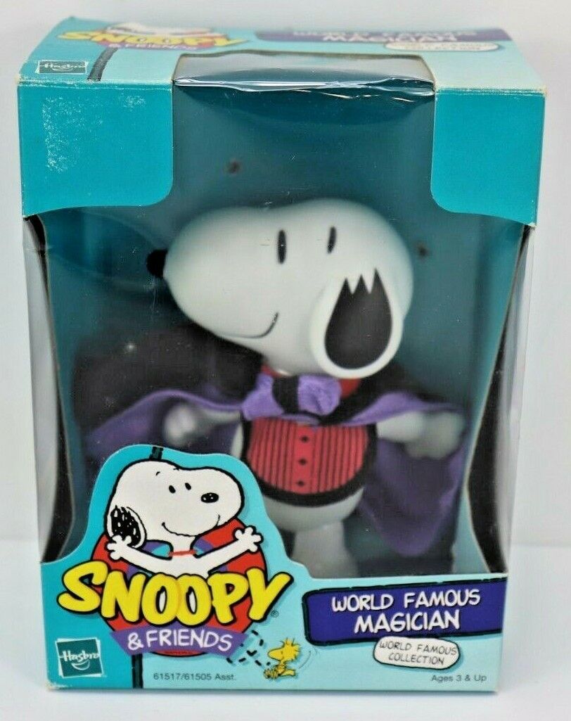 Set of 6 Snoopy & Friends World Famous Collection Poseable Removable Outfit  1999