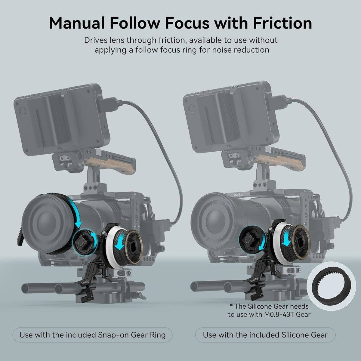 smallrig ミニフォローフォーカス 動画撮影用ミニフォローフォーカス