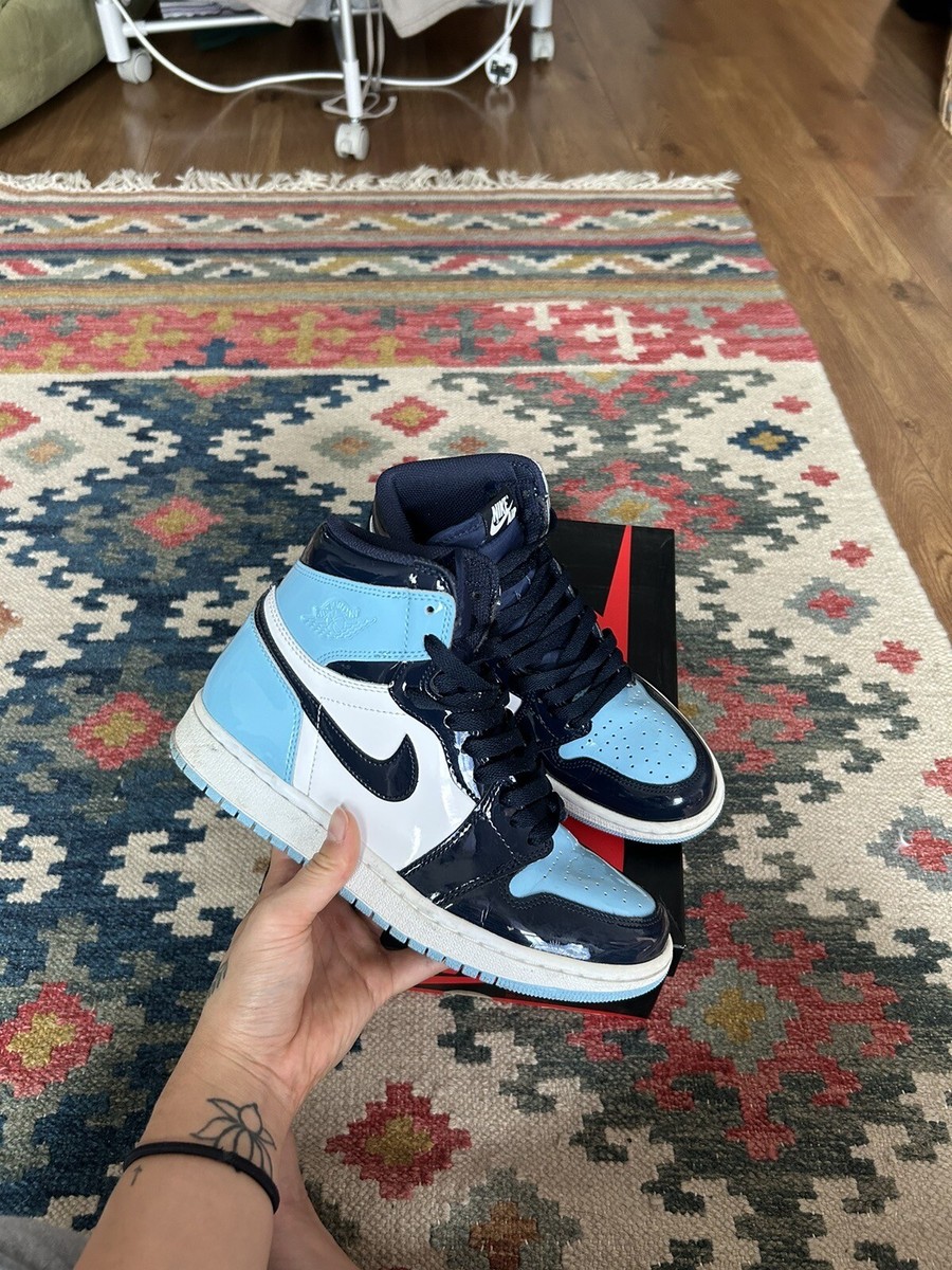 jordan 1 retro high unc patent goat