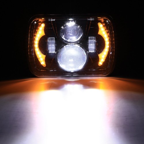 For International 4700 4900 8100 9900 9900I 5x7" 7x6" LED Headlight HI-LO Beam - Picture 8 of 12