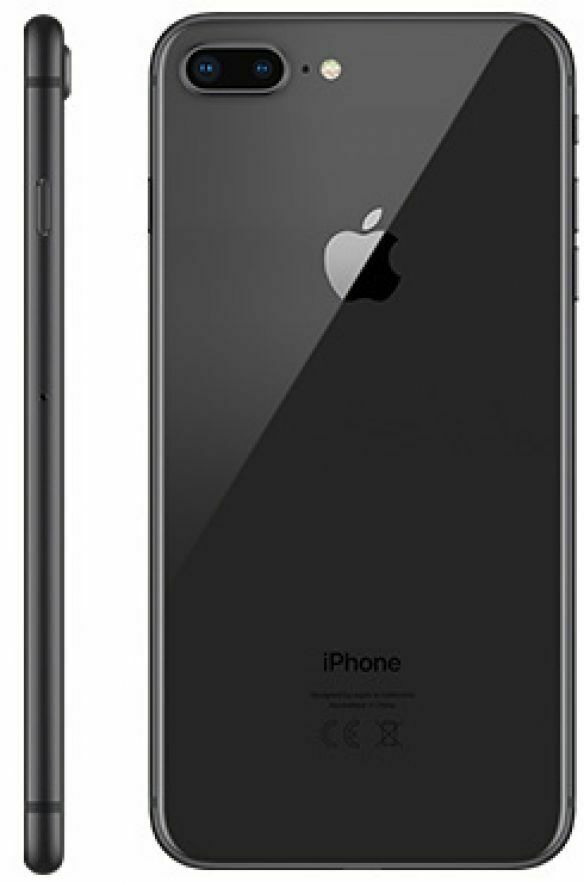 Apple iPhone 8 Plus - 128GB - Space Gray (Unlocked) A1864 (CDMA + 