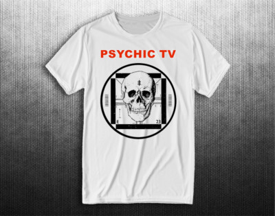 Psychic TV T-shirt tea t-shirt Man woman