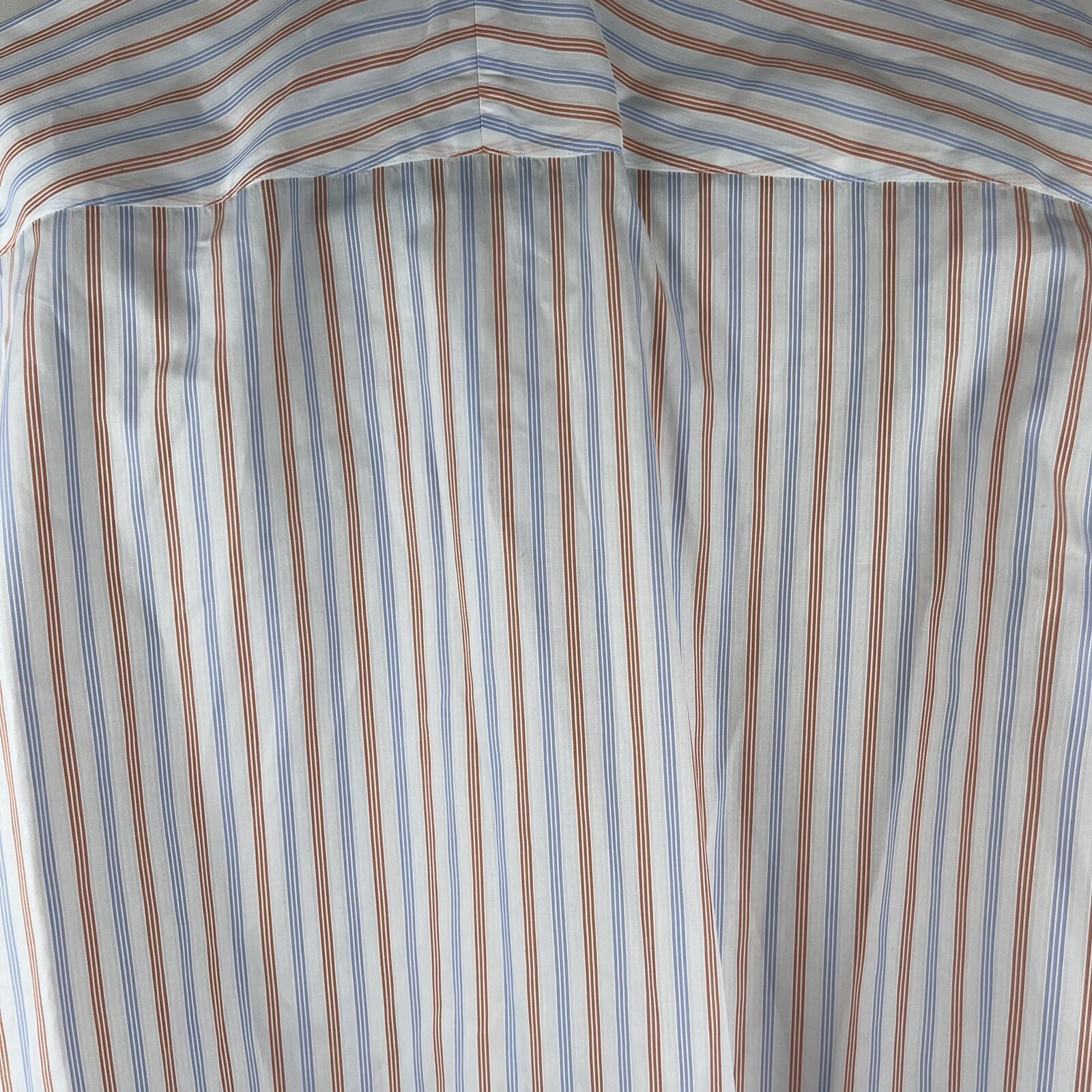 Robert Talbott Bespoke Large White Blue Orange St… - image 13