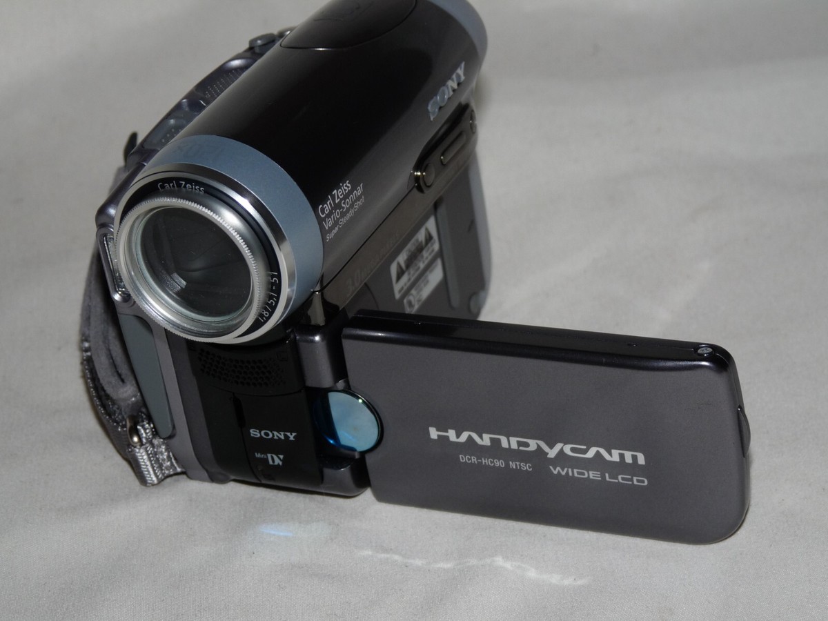 SONY miniDV handycam DCR-HC90 ⑤ Sony Handycam DCR-HC90 Mini DV Camcorder for sale online | eBay