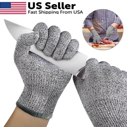 Cut Resistant Gloves Food Grade Safety Cutting Gloves for Kitchen Cutting