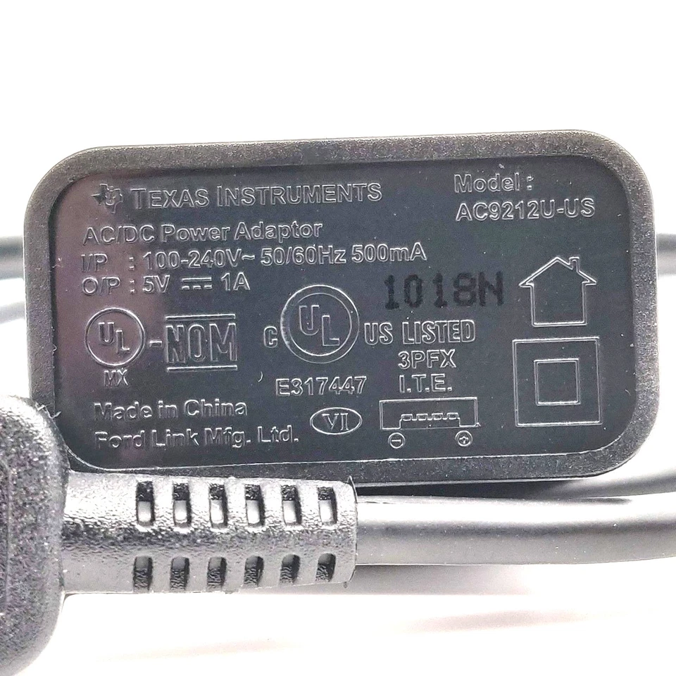 Genuine Texas Instruments Graphing Calculator Charger for Ti-84 Plus CE, CX, CAS - Image 3 of 4