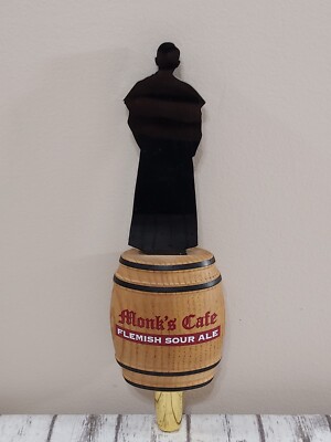 Monk's Cafe Flemish Sour Ale Beer Tap Handle 9.5'' Barrel 