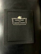 White Ace United States Imprint Binder  Used w/ Page Lifters file scan