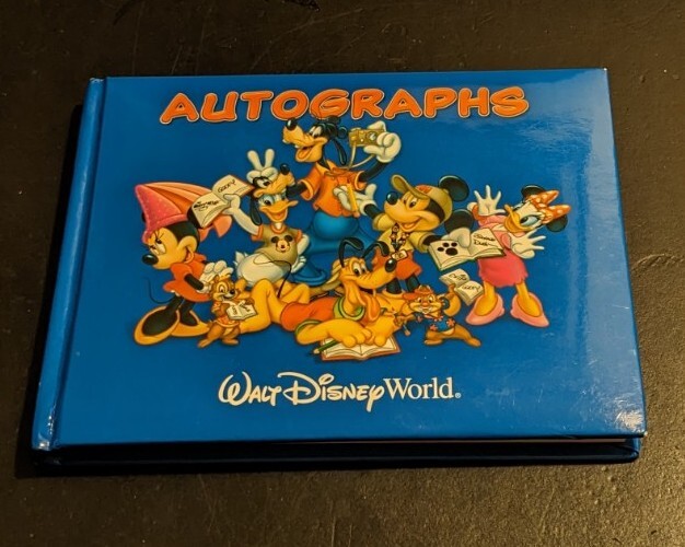 Walt Disney Autographs Book with 26 Character Signatures