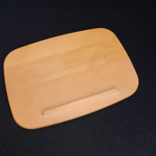 Longaberger WoodCrafts Wood Lid Only for Large Recipe Basket Dresden OH USA - Picture 2 of 9