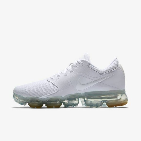 nike air vapormax white metallic silver