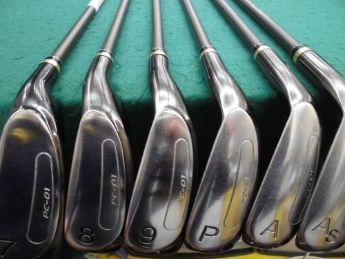 PRGR egg POWER CAVITY Irons #7-9,Pw,Aw,As(6Clubs)/Egg original carbon/Flex:SR - Picture 3 of 6