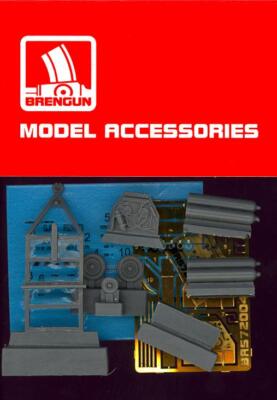 Brengun Models 1/72 U.S. NAVY OXYGEN CART Resin & Photo Etch